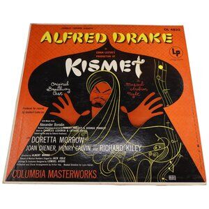 Alfred Drake Kismet Original Broadway Cast LP Columbia Masterworks OL 4850 VG